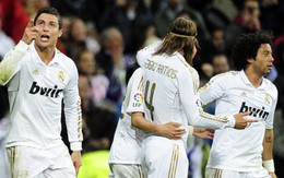 Ronaldo giúp Real Madrid thẳng tiến