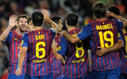 Cái đầu Xavi và chân phải Messi