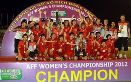 Thắng Myanmar, Việt Nam đăng quang bóng đá nữ