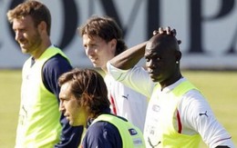 Tuyển Ý lo chấn thương của Balotelli, Pirlo và Montolivo