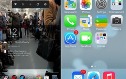 iOS 7 so găng Android 4.2, Windows Phone 8, BlackBerry 10