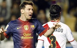 Messi ghi bàn thứ 300, Barca đại thắng Vallecano