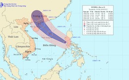 Bão Rumbia tiến ồ ạt vào biển Đông, gió giật cấp 9-10