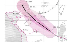 Bão số 3 hướng về phía đảo Hải Nam