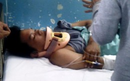 Công nhân rơi từ tầng 12 xuống đất thoát chết kỳ diệu