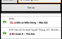 Ứng dụng tìm kiếm xe buýt miễn phí của SV