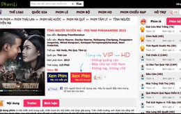 Ngang nhiên "luộc" phim trên mạng