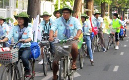 Xuất quân hành trình xe đạp "Miền Đông anh dũng"