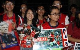 Một phút sôi động cùng Arsenal