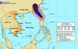 Bão Cimaron sẽ vào Trung Quốc