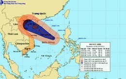 Áp thấp nhiệt đới đã mạnh lên thành bão