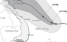 Bão số 5: sẽ mưa lớn nhất từ đầu mùa ở miền Bắc, Bắc Trung bộ