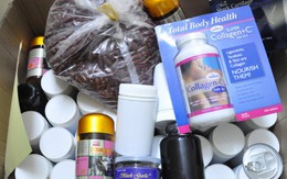 Bắt khối lượng lớn thực phẩm chức năng lậu từ Trung Quốc