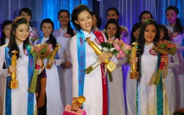 Khánh Vân đăng quang "Miss Áo dài nữ sinh Việt Nam 2013"