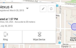 Google ra mắt dịch vụ tìm thiết bị Android thất lạc