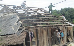 Một người chết, ba người mất tích trong bão số 6