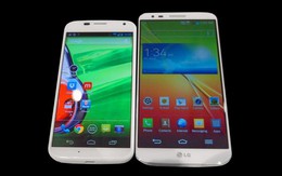 LG G2 phá cách, so cấu hình Moto X