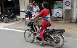 Chở trẻ không an toàn