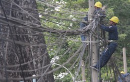 Ngầm hóa lưới điện, cáp viễn thông: khó vì thiếu đơn giá