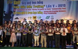 4,5 tỉ đồng từ giải golf gây quỹ "Tiếp sức đến trường"