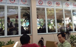 Uống cà phê, học Luật giao thông