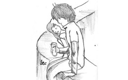 Chiều ở hồ Chú Rùa