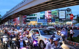 Kẹt xe xung quanh công trình chống… kẹt xe