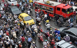 Hà Nội: cháy rụi đại lý kinh doanh ôtô