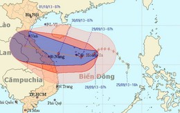 Bão số 10 tiến vào biển Đông, gió giật cấp 11, 12
