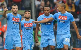 Napoli và AC Milan giành trọn 3 điểm