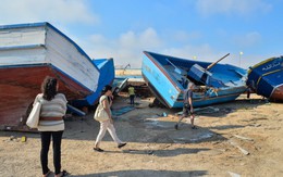 Tàu đắm, 82 người tị nạn thiệt mạng ngoài khơi Ý