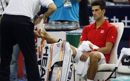 Bị chấn thương Djokovic vẫn thắng dễ ở Giải Thượng Hải Master