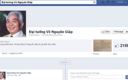 Chỉ 2 ngày mở cửa, Facebook Đại tướng có 218.000 like