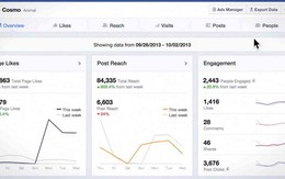 Facebook giới thiệu Page Insights mới cho marketer