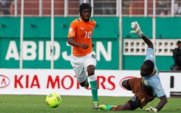 Gervinho tỏa sáng đưa Bờ Biển Ngà đến gần World Cup 2014