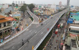 Chính thức thông xe cầu vượt vòng xoay Cây Gõ