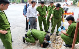 "Khai quật hố tử thần" bốc cháy, phát hiện dây điện đứt