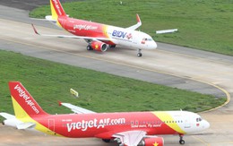 VietJet Air hủy 6 chuyến bay vì bão