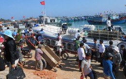 Đảo Lý Sơn Cô lập với đất liền nhiều ngày
