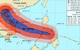 Tối nay, bão Hải Yến sẽ vào biển Đông
