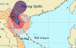 3-5g sáng 11-11, bão đổ bộ vào Bãi Cháy, Quảng Ninh