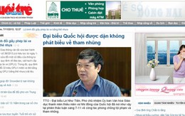 Vợ chồng tôi thường "mổ xẻ" Tuổi Trẻ online