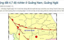 TTO tường thuật động đất "nhanh như điện"