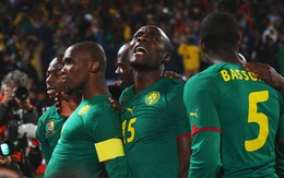 Thắng thuyết phục Tunisia, Cameroon giành vé dự World Cup 2014