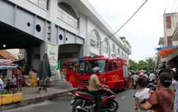 Cháy kiôt chứa ghế nhựa khu thương mại chợ Biên Hòa