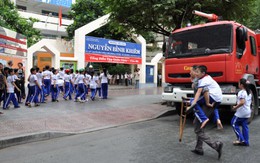 Ứng phó thiên tai vào trường học