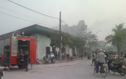 Hỏa hoạn tại kho bánh kẹo lớn nhất Phủ Lý