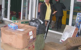 Quốc Vượng bán vé xe tết ở Hà Nội