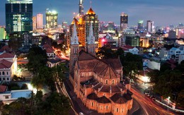 Hình ảnh TP.HCM rực rỡ về đêm trên National Geographic