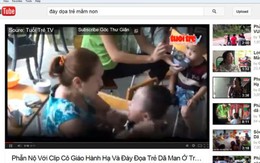 Clip "Đày đọa trẻ mầm non": Lập kỷ lục phản hồi